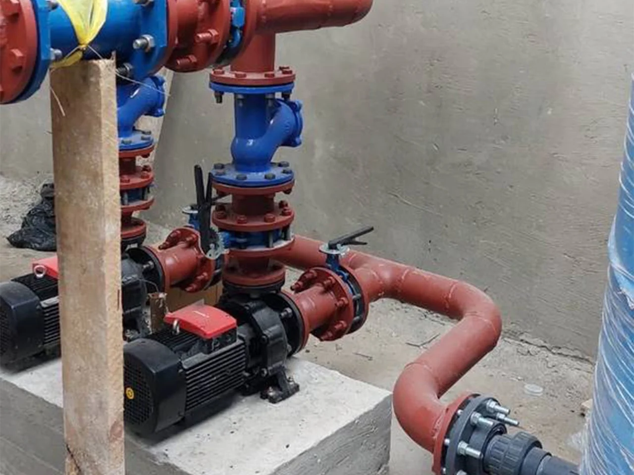 Строительство сетей водоснабжения