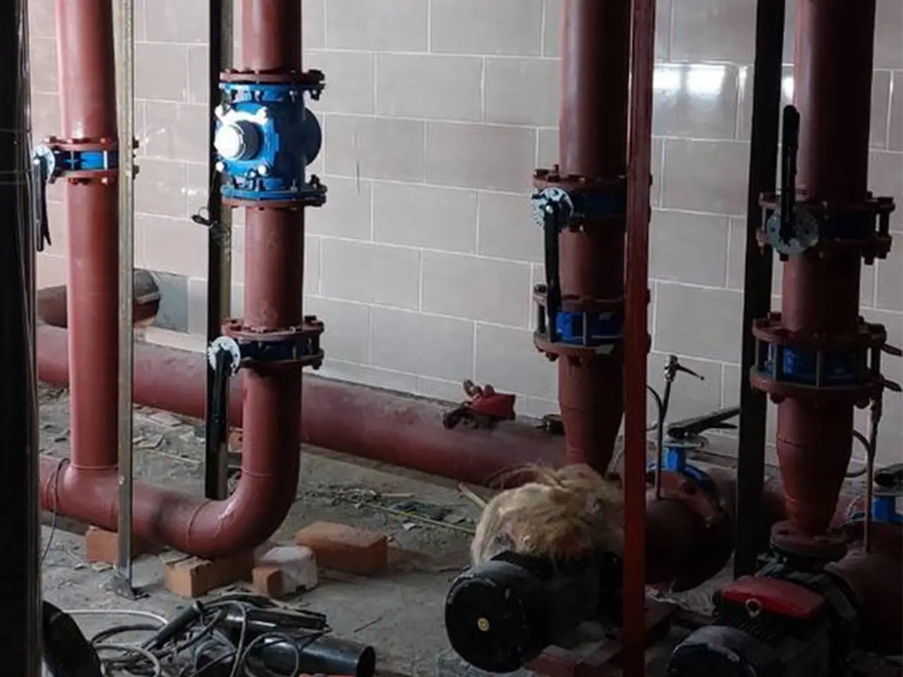 Строительство сетей водоснабжения